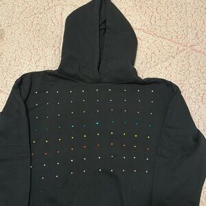 Girls Forever 21 Black Sweatshirt, custom bedazzled. Never worn. Tag fell off.
